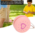 Miniatyrbillede 4 af 4: Sød Tegneserie Design Træ Yo-Yo Legetøj Pink