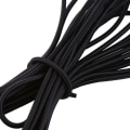 Miniatyrbillede 3 af 4: Holdbar 5mm Sort Elastisk Snøre til DIY Håndværk Smykkefremstilling (10M Længde) 5mm10M Black
