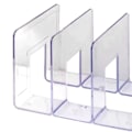 Miniatyrbillede 2 af 5: Transparent Håndtaske Organizer - 4-Seksjons Mini Pung Opbevaringsstativ til Husholdningsbrug i Soveværelset White