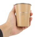 Miniatyrbillede 3 af 6: 4-delt Camping Kop Sæt - 350ml Rustfrit Stål, Letvægts & Holdbar, Tilgængelig i 4 Farver til Udendørs Rejser og Picnic 4 PCS