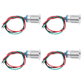 Miniatyrbillede 4 af 11: 4 Sæt Forudkablede Vandtætte Runde LED'er - Dobbelt Farve (Rød og Grøn) Fælles Anode Elektrode, 12V/24V, 12mm