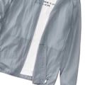 Pikkukuva 3 / 4: Miesten Kevyt UV-Suojajakku - Hengittävä Pitkähihainen Auringonsuojainen Viilentävä Huppari Kesäkalastukseen, Vaellukseen ja Treeniin - Hopeaharmaa XL XL Gray