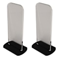 Miniatyrbild 5 av 5: 2 st Akryl Boxningshandske Stativ Vertikalt Boxningshandske Display Stativ Akryl Handskestativ Svart 2pcs Black