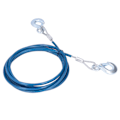 Miniatyrbilde 4 av 11: Tøff 4m x 10mm Tauingkabel - 11023lb Bruddstyrke Tauingstropp for SUV-er og Terrengkjøretøy