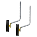 Miniatyrbilde 2 av 5: Universal Treningshjul for Barnecykler - Kompatibel med 12\", 14\", 16\", 18\" og 20\" Sykler yellow
