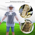 Miniatyrbild 2 av 11: Professionell Bikupajacka med Transparent Huva - Skyddskläder för Biodling