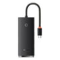 Miniatyrbild 1 av 11: HUB-adapter 4-portars USB-C Baseus OS-Lite 25cm (svart)