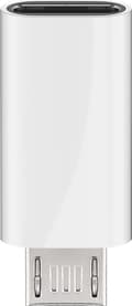 USB-adapter Micro-USB till USB-C™, OTG, vit