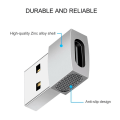 Miniatyrbild 3 av 7: INF USB-C till USB-adapter Svart