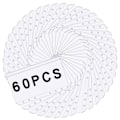 Pikkukuva 7 / 10: A6 PVC vetoketjullinen pussi 6-rengaskansiolle 60 kpl pakkaus