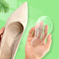 Miniatyrbillede 3 af 7: 1 par Flat Feet Arch Orthotic Support indlægssåler Gennemsigtig