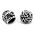 Miniatyrbillede 3 af 4: Mikrofonhovedet udskiftes med indvendigt skum Shure PG48/PG58/PGX2/BLX288/PG24 Sølv