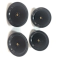 Miniatyrbild 5 av 6: Grytlock Top Knobs 4 Pack Black S