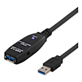 Miniatyrbild 7 av 7: PRIME USB 3 extens cable active TypeA ma>Type A fe 7m black