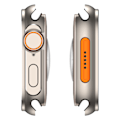 Pikkukuva 4 / 6: Kestävä metallikotelo Apple Watch Series 10 46mm:lle Hopea