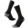 Miniatyrbillede 3 af 6: Mid-calf sokker 6-pak (3 sorte og 3 hvide)