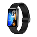 Miniatyrbillede 1 af 3: Silikone urrem til Huawei Band 8 & 9 - Sort