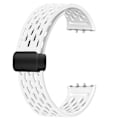 Miniatyrbillede 2 af 7: Urrem med magnetspænde til Samsung Galaxy Fit 3 Hvid