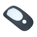 Miniatyrbillede 1 af 3: Beskyttende silikone-etui til Apple Magic Mouse 1/2 Grå