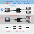 Pikkukuva 2 / 4: INF 4K HDMI-jakaja 1 sisään / 2 ulostuloa Musta
