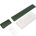 Miniatyrbild 2 av 3: Ergonomiskt Memory Foam Tangentbord och Mus Handledsstöd Pad Set - Grön & Grå