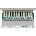 Miniatyrbild 4 av 4: CAT 6 mini-/skrivbordskopplingspanel, 12 portar (1 HE)