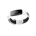 Miniatyrbild 3 av 3: Silikonarmband för Fitbit Inspire/Inspire HR/ACE2 Vit+svart M