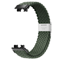 Miniatyrbillede 1 af 3: Vævet rem til Huawei Band 8/9 Grøn