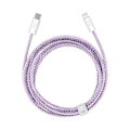 Miniatyrbild 4 av 9: USB-C-kabel för Lightning Baseus Dynamic Series, 20W, 2m (lila)