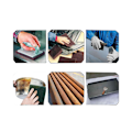 Miniatyrbild 3 av 3: 5-pack industriella skursvampar Grön