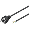 Miniatyrbild 3 av 3: Kabel för skyddskontakt för montering, 2 m, svart