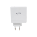 Miniatyrbild 1 av 2: Laddare 220V 1xUSB-C PD 45W Vit