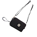 Miniatyrbillede 3 af 3: Crossbody-telefontaske til smartphones op til 6,3 tommer Sort