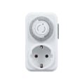 Miniatyrbild 1 av 3: Timeruttag, plug-in mekanisk timer, energibesparing 30 minuter till 24 timmar