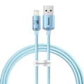 Pikkukuva 1 / 10: Kabel USB do iP Baseus Crystal Shine, 2.4A, 1.2m (niebieski)
