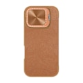 Miniatyrbild 3 av 5: Etui Nillkin Qin Prop Leather iPhone 16 (brązowy)