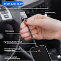 Miniatyrbild 4 av 10: INF 2-i-1 trådlös CarPlay och Android Auto adapter