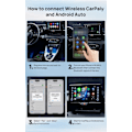 Pikkukuva 9 / 9: Langaton CarPlay- ja Android Auto -sovitin langalliseen CarPlayhin