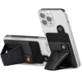Miniatyrbild 7 av 8: Universal Phone Card Holder Sticker Multi-Angle Stand Multi Card Slots Svart