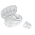 Miniatyrbild 1 av 6: Ear-free / Bone conduction hörlurar Bluetooth 5.2 Vit