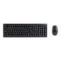 Miniatyrbild 9 av 9: Wireless keyboard mouse Nordic USB nanoreceiver 10m range