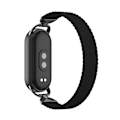 Miniatyrbillede 2 af 5: Stilfuldt flettet elastisk nylonarmbånd til Xiaomi 9 Sort
