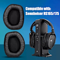 Miniatyrbillede 7 af 9: INF Ørepuder til Sennheiser RS165 / 175 Sort 1 par