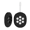 Miniatyrbillede 2 af 3: Silikone Beskyttelsesetui til Google Chromecast 2020 TV-fjernbetjening Sort