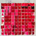 Miniatyrbillede 1 af 7: Sequin Kinetic Panel Rød