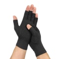 Miniatyrbillede 2 af 4: Fingerløse kompressionshandsker 1 par Sort XL