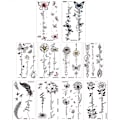 Miniatyrbild 2 av 4: Paket med 10 ark tillfälliga tatueringar model 2