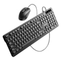 Miniatyrbillede 1 af 2: Vention KTCB0-EN Kablet tastatur + mus + musemåttesæt (sort)