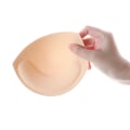 Miniatyrbillede 3 af 7: INF 1 par trekantsamlende udskiftelige bh-puder til kvinders bh-skål Beige