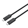 Miniatyrbillede 3 af 3: USB-C til USB-C-kabel Aukey, CB-TCC241, 240W, 0,8m (sort)